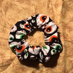 Two handmade identical Halloween Scrunchies